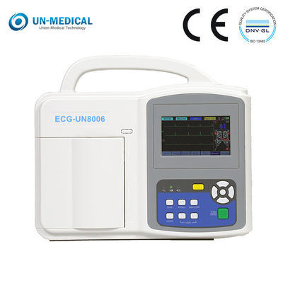 Kanal-Digital ECG CER-ISO-Bildschirm- 6 Maschine medizinische EKG Maschine